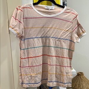 Wildfox Stripe Ringer T-Shirt